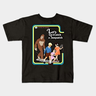 Let's Go Catch a Sasquatch Kids T-Shirt